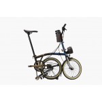 BROMPTON C Line 50th Anniversary 12-Speed sulankstomas dviratis su vidutinio aukščio vairu